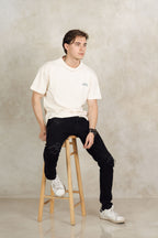 BROKEN IVORY TEE